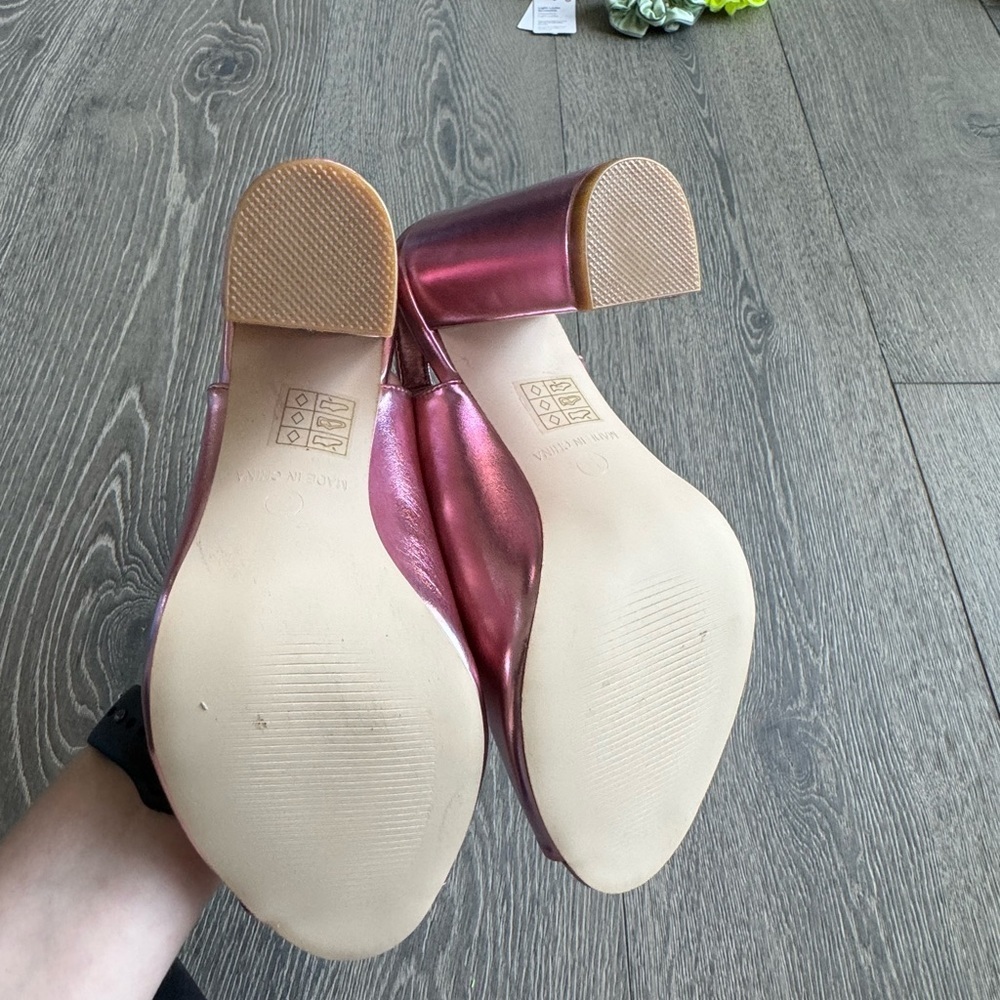 RAID Rai Pink Sling Back Heeled Sandals Size 7 - Picture 10 of 11